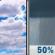 Today: Partly Sunny then Chance Rain Showers