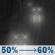 Tonight: Rain likely after 9pm. Cloudy, with a low around 54. Northeast wind 16 to 21 mph, with gusts as high as 36 mph. Chance of precipitation is 60%. New rainfall amounts between a tenth and quarter of an inch possible. Tonight: Light Rain Likely